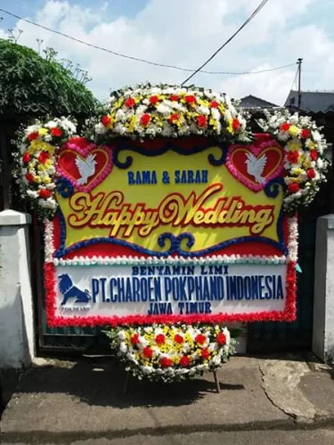 Karangan Bunga Pernikahan Banjar Baru